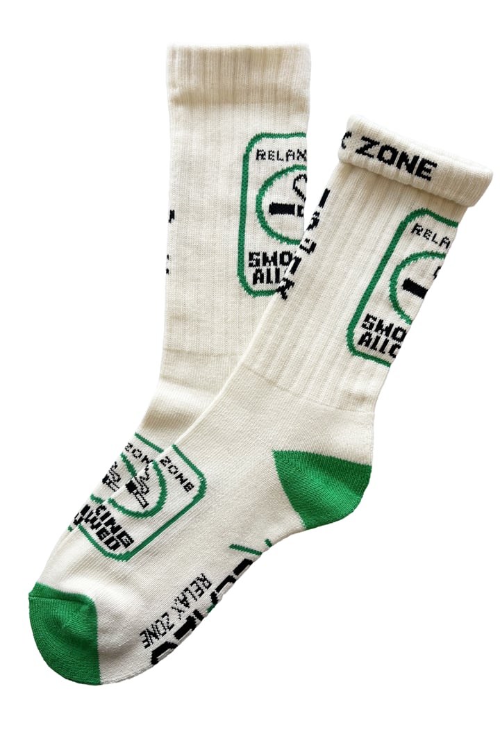 <NEW> "RELAX ZONE " Socks