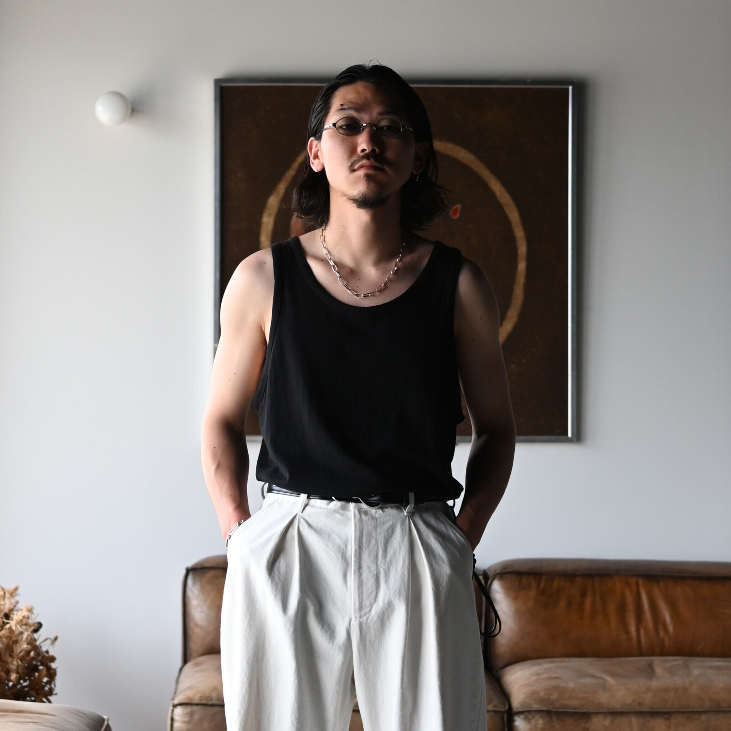 OLD JOE(オールドジョー)HAND CROCHET HAVANA SHIRTS (Long-sleeve