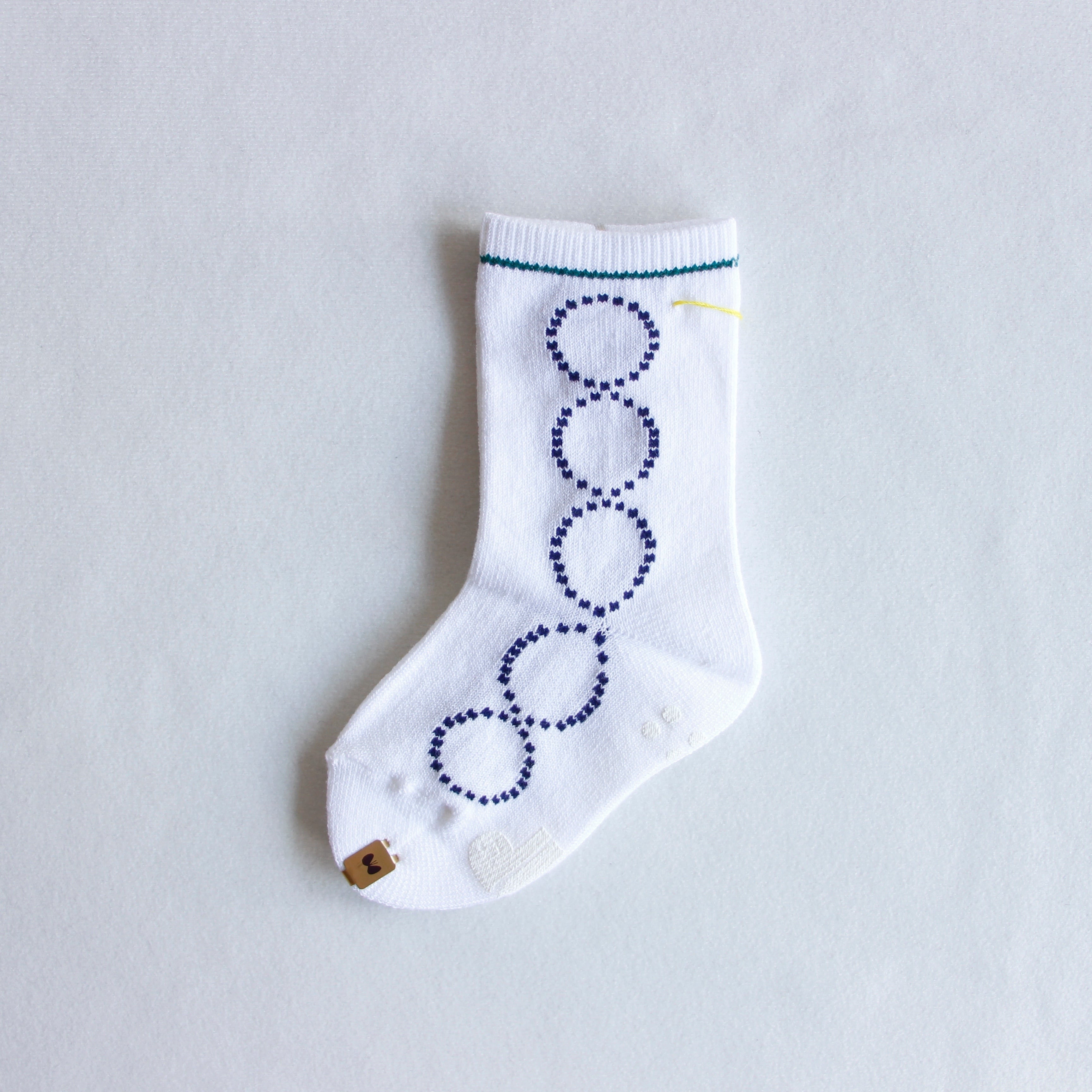 《mina perhonen》tambourine ソックス / white / 9-11cm