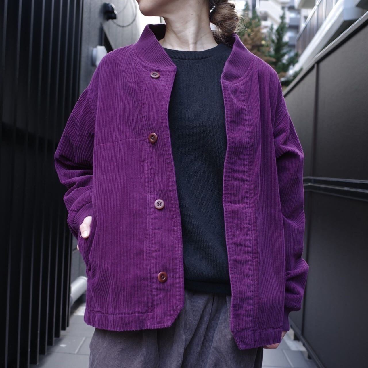 ts(s) ティーエスエス Fly Front Rib Collar Jacket | Debby