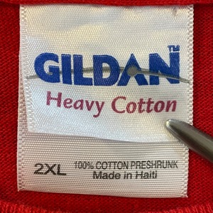 【GILDAN】ダンエレン DUNELLEN  Tシャツ フットボール イラスト アーチロゴ 2XL ビッグサイズ US古着