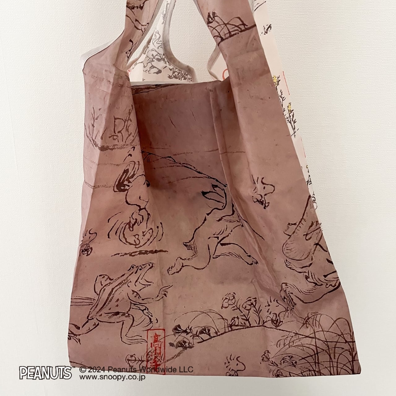 入荷待ち】スヌーピー エコバッグ 鳥獣戯画 | hmm, by 東京都美術館