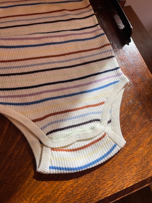 FUB / Baby Rib Body / MULTI STRIPE