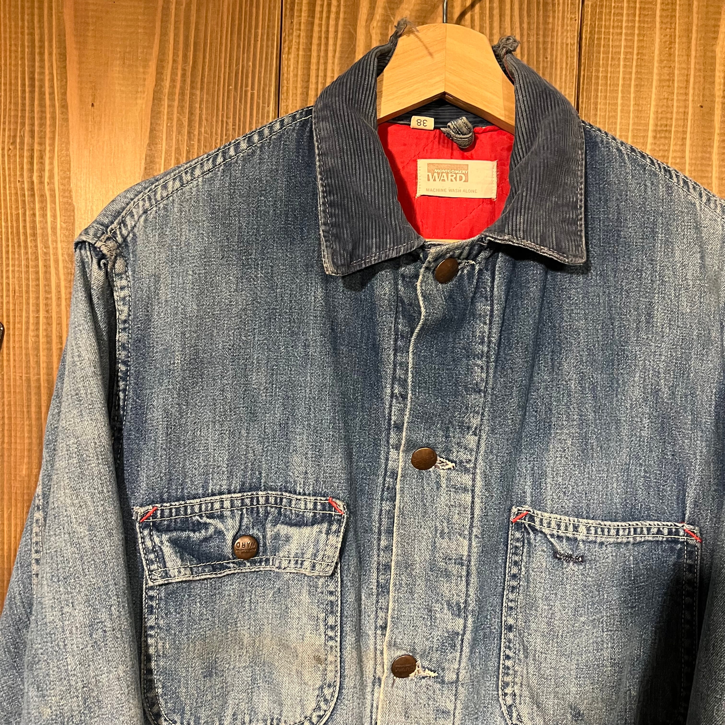 70s USA製 Montgomery Ward モンゴメリーワード デニム カバーオール