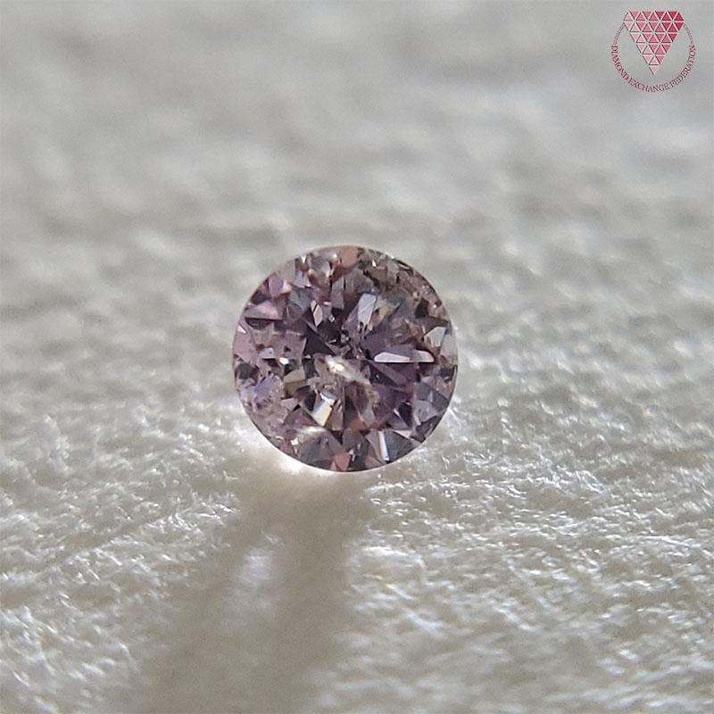 0.067 ct F.Br.Pur.Pink I1 天然 ピンク ダイヤ | DIAMOND EXCHANGE