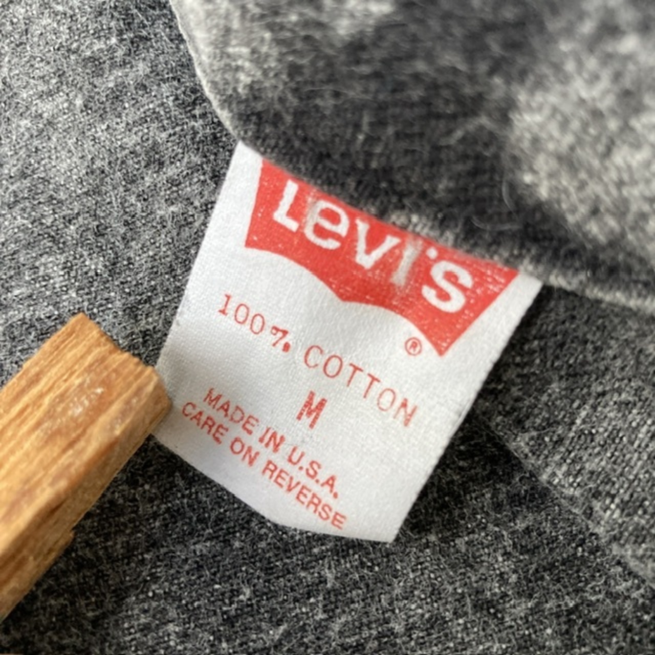 Levi’s 70507-0253 デニムジャケット 先染めブラック 80s 画像13