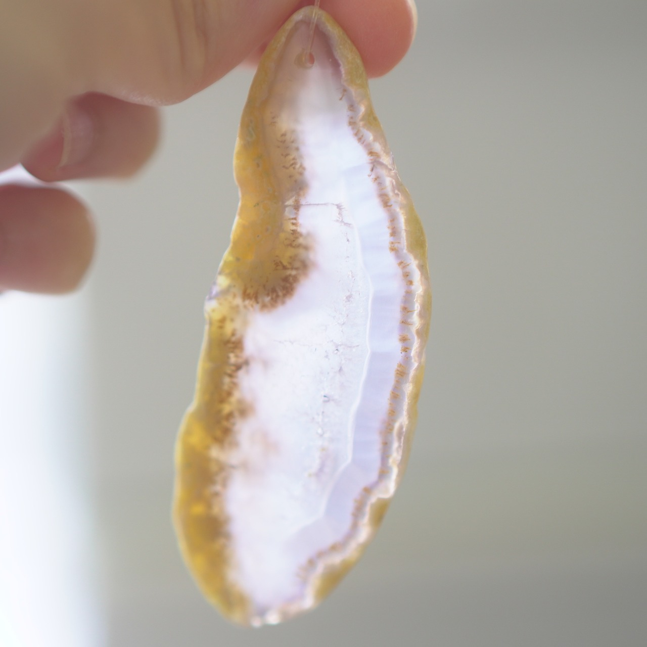 Cream Soda 10 - アゲートヒーリングチャイム / Agate Sun Catcher Wind Chime 813