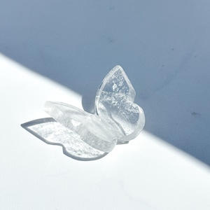 クリアクォーツ 3D蝶 13◇ Clear Quartz Butterfly ◇天然石・鉱物・パワーストーン・インテリア