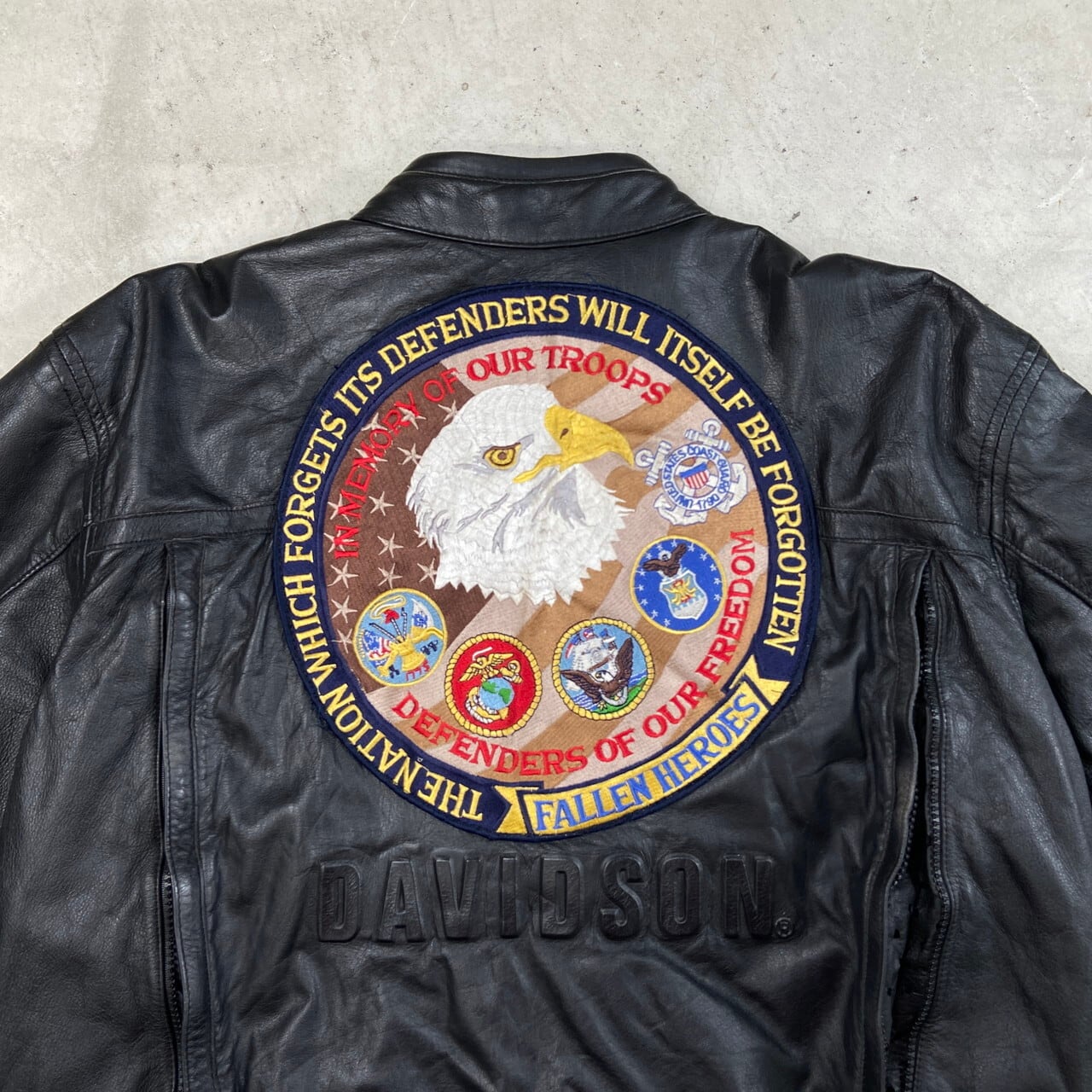 00年代 HARLEY-DAVIDSON ハーレーダビッドソン ワッペン シングル 