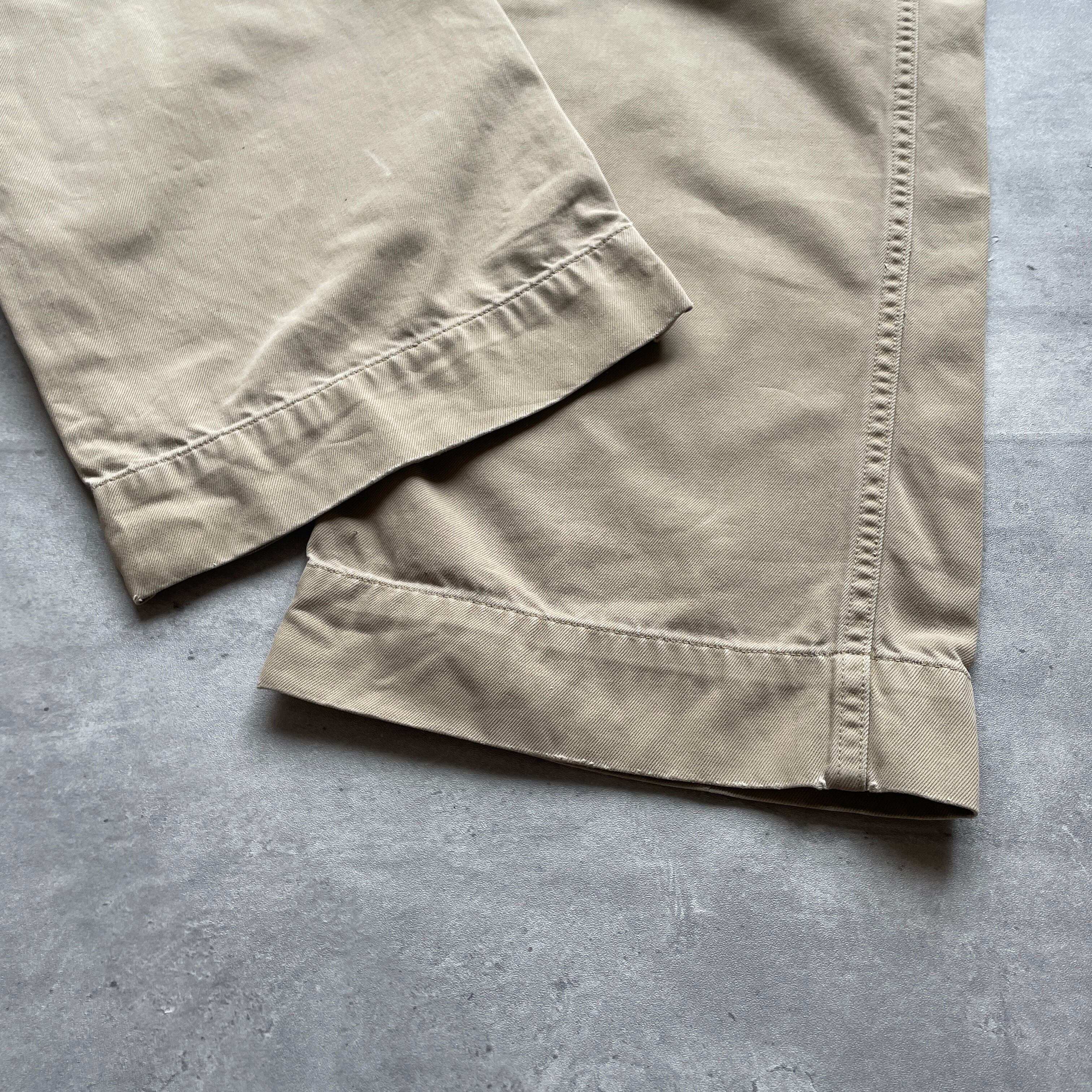 【セール】RRL 三ツ星　90s チノパン　32/34 RRL(ダブルアールエル) / 三ツ星タグ/90s/USA製/カーゴパンツ/36
