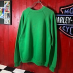 90s TULTEX / USA製 / MARSHALL UNIVERSITY カレッジスウェット / グリーン / Lサイズ ビッグプリント・ラグラン