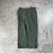 30-40s スイス軍 針式シンチ ウール グリーン パンツ W32