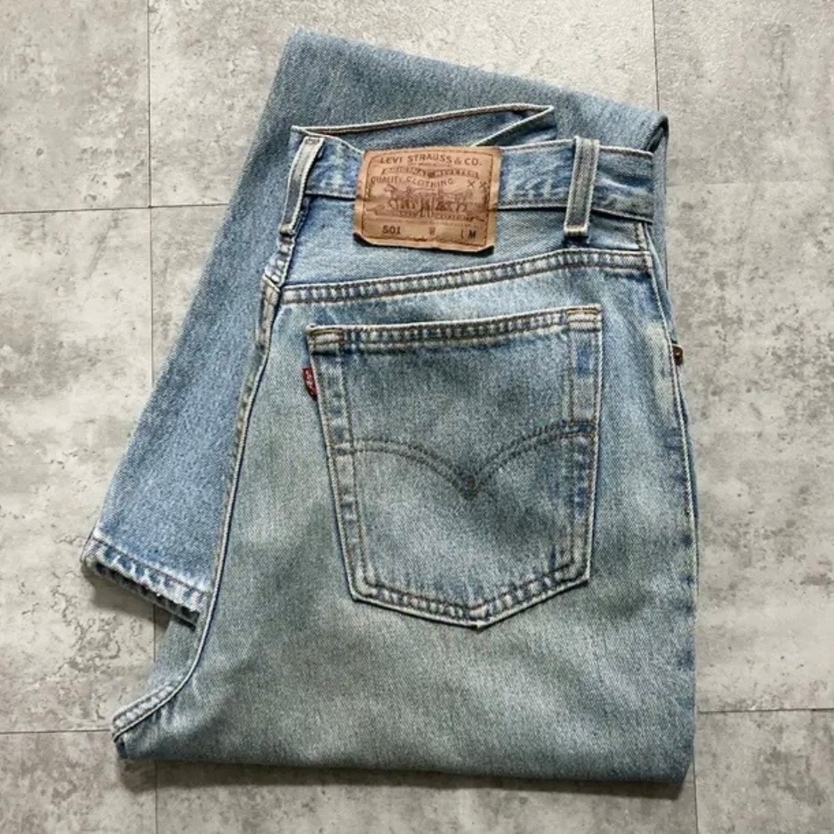 USA製】90s US.Levis 501 リーバイス マッカレン工場(544) ボタン裏 