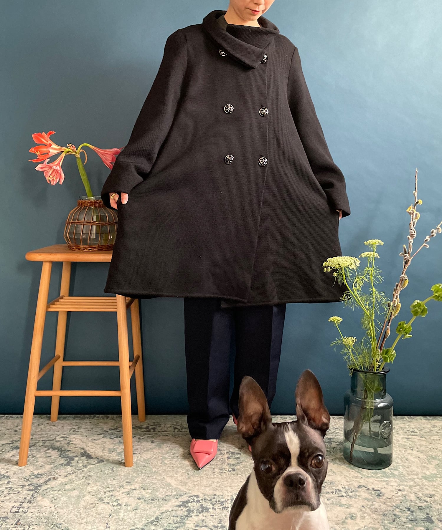 NINA RICCI 90sヴィンテージ ミンクリアルファーコート 高級 NINA RICCI 90sヴィンテージ ミンクリアルファーコート 高級