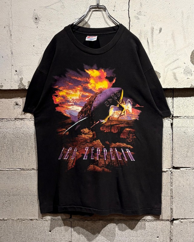 【Caka otto】90's “LED ZEPPELIN” Graphic Print Vintage T-Shirt