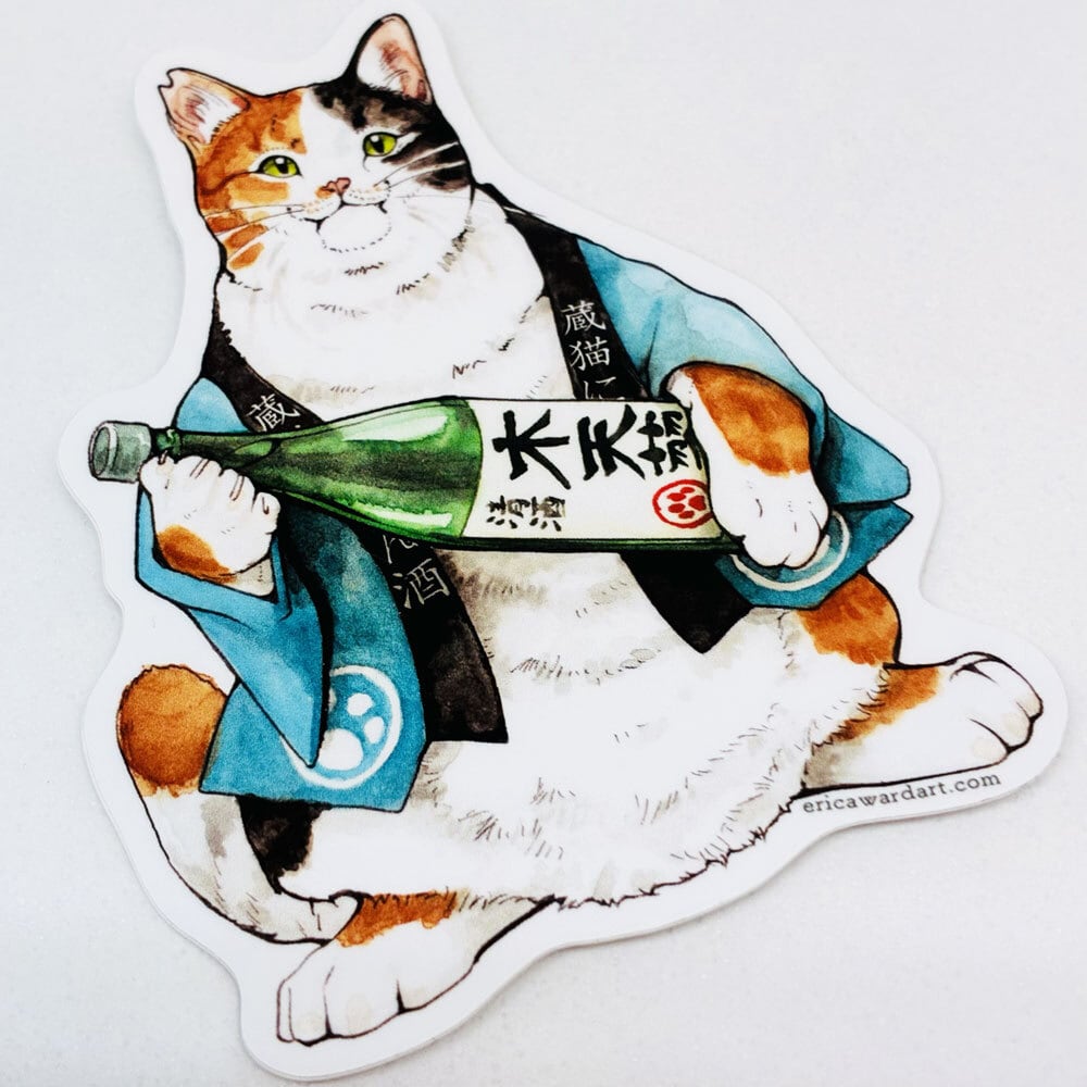 「KuraCats The Toji」/ ステッカー / エリカ・ワード /