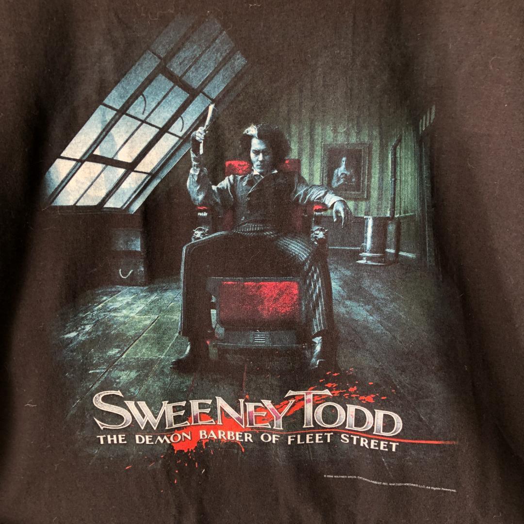 XZ102 Tシャツ 映画T ムービー SWEENEY TODDジョニーデップ