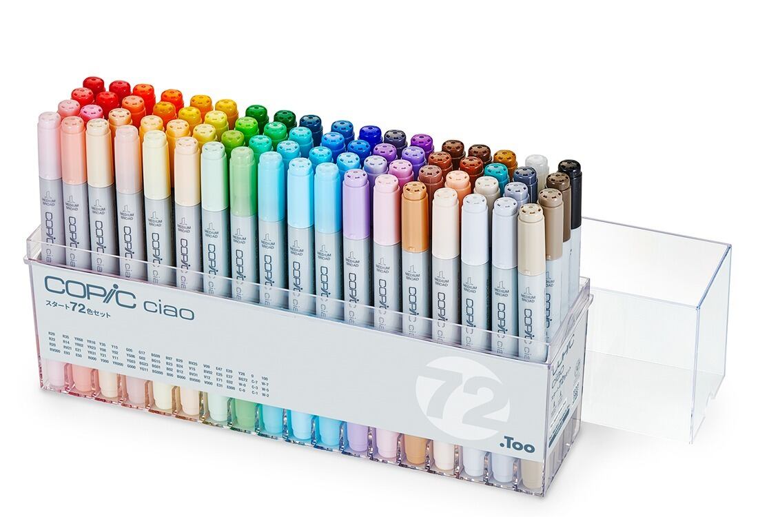 コピックスケッチ ベーシック72色セット | ぴかその時間