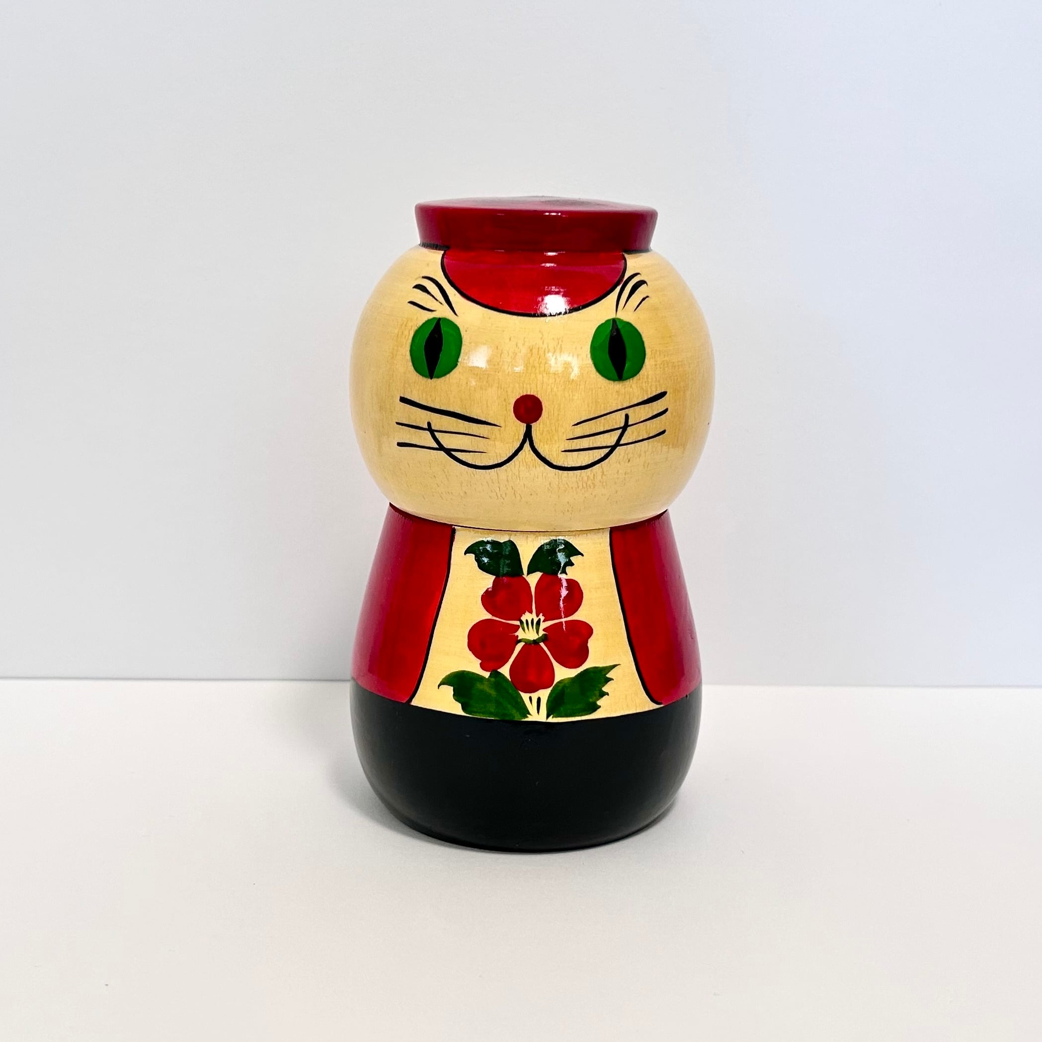 数遊び ねこ マスコット 16cm ロシア製 セミョーノフ