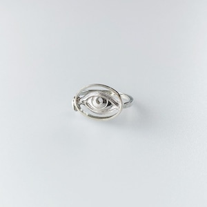 Glass ring【 Aquvii Silver jewel 】