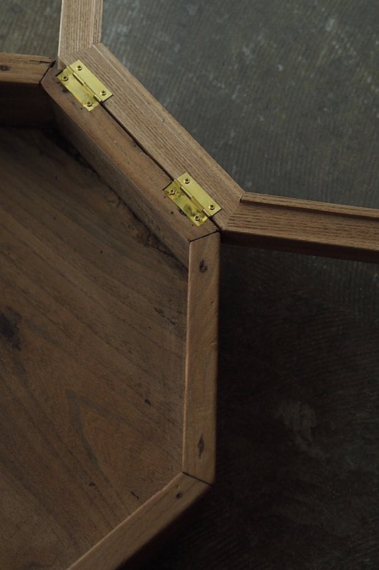 八角形ショーケース-octagonal glass showcase | アンティーク