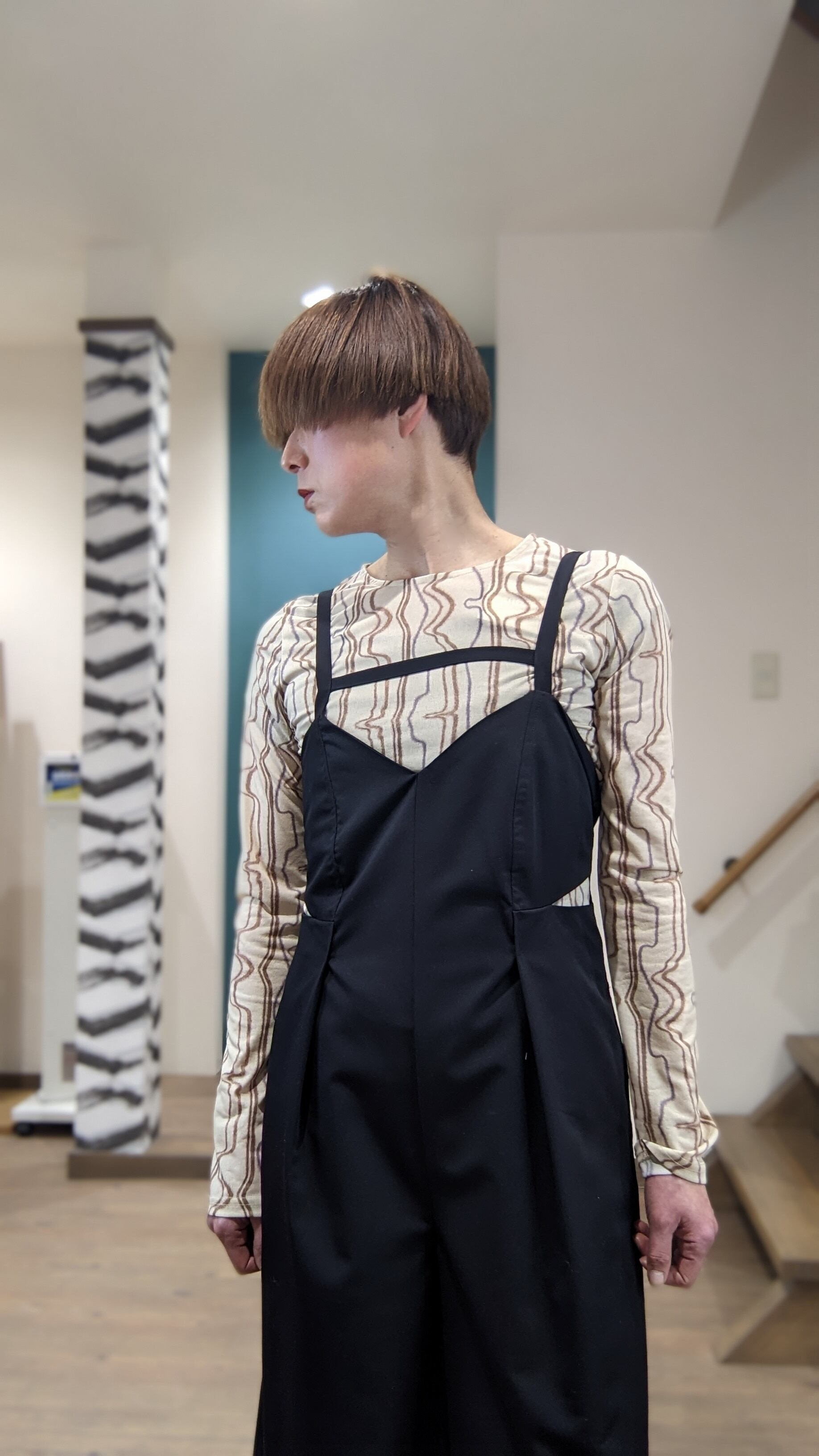 新商品 AULA AILA ストレートラインサロペット imiingenieria.com.co