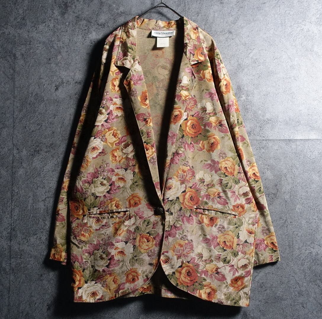 Multicolor Flower Pattern Design Easy Tailored