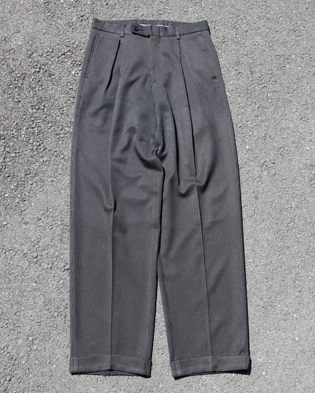 Pinstripe Tuck Double slacks