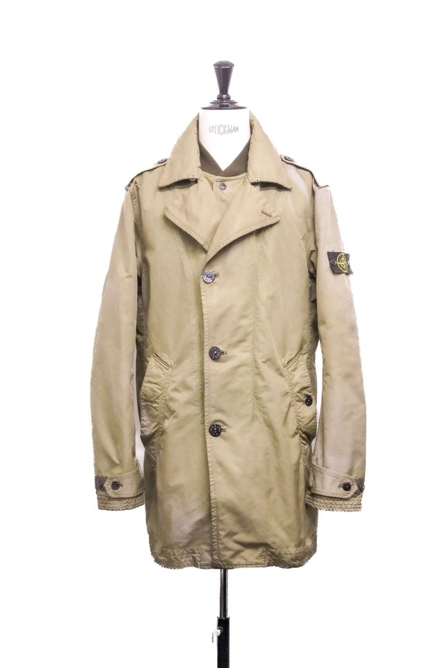 10AW "STONE ISLAND" DAVID-TC Military Layered Half Coat