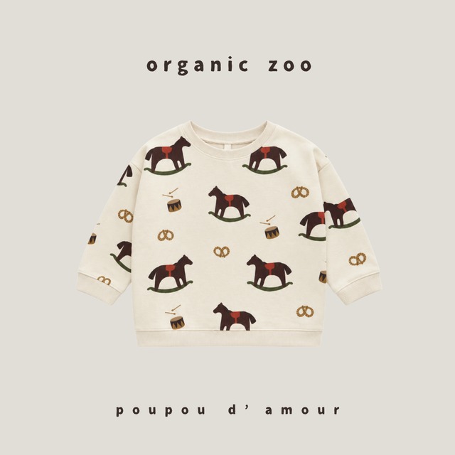 送料無料【予約】organic zoo｜Horse Parade Sweatshirt