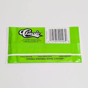 送料無料!☆ 1992年製 Classic Games, Inc. 【 TROUBLE Trolls  ( トラブル トロール  】トレーディングカード 単品 (1個= 6 CARDS入り)〚アメリカン雑貨 アメトイ〛