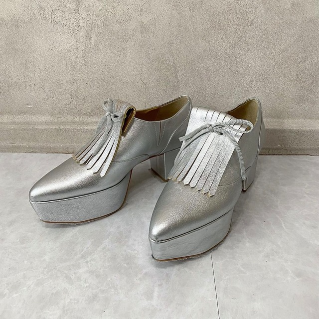 ※受注生産 Fringe Loafer / GOLD＆SILVER【pays des fees】