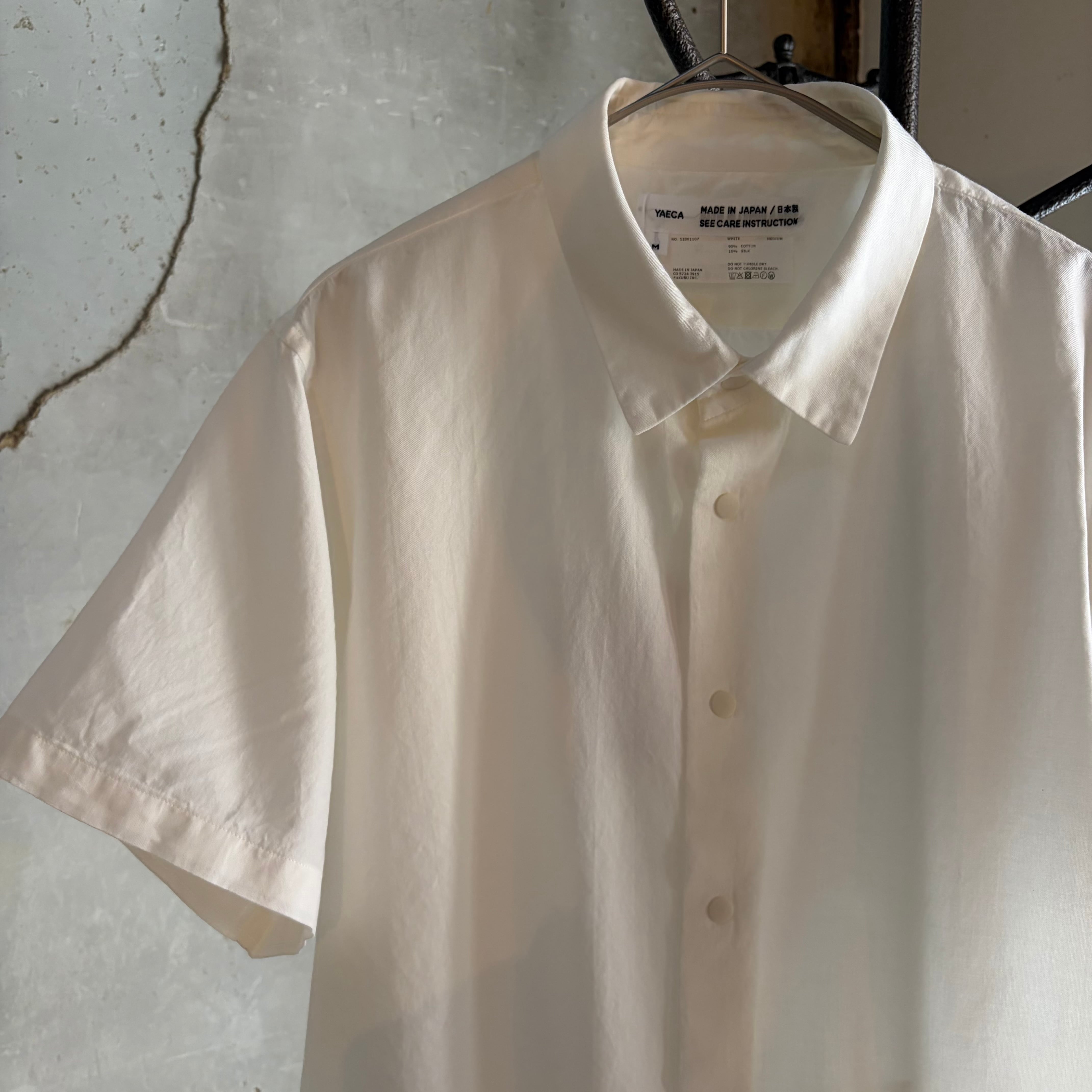 YAECA / ヤエカ CONFORT SHIRT RELAXED SHORT / コンフォートシャツ