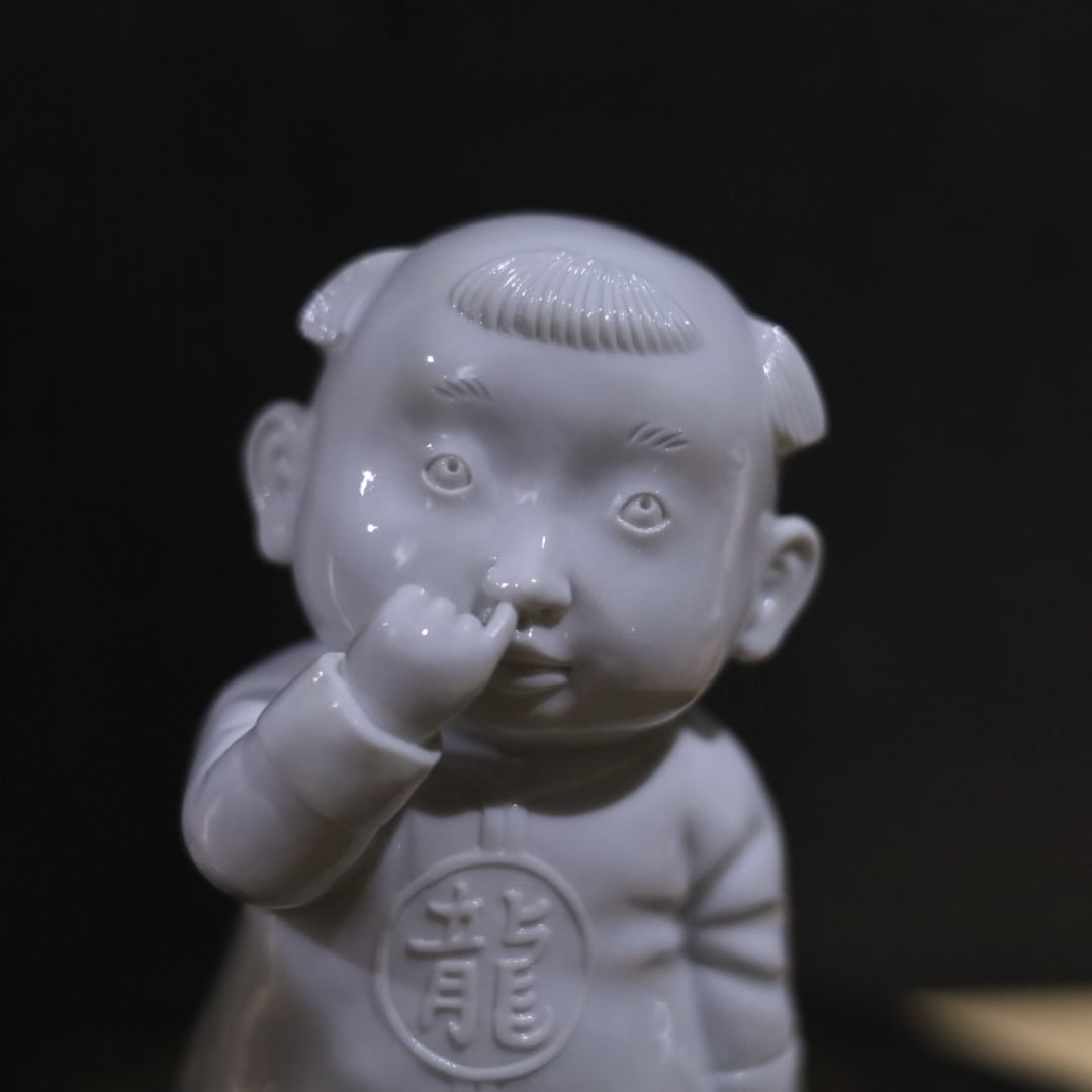 AS 中里進也 立ち姿唐子人形 | 芦屋貴兆陶家 online shop