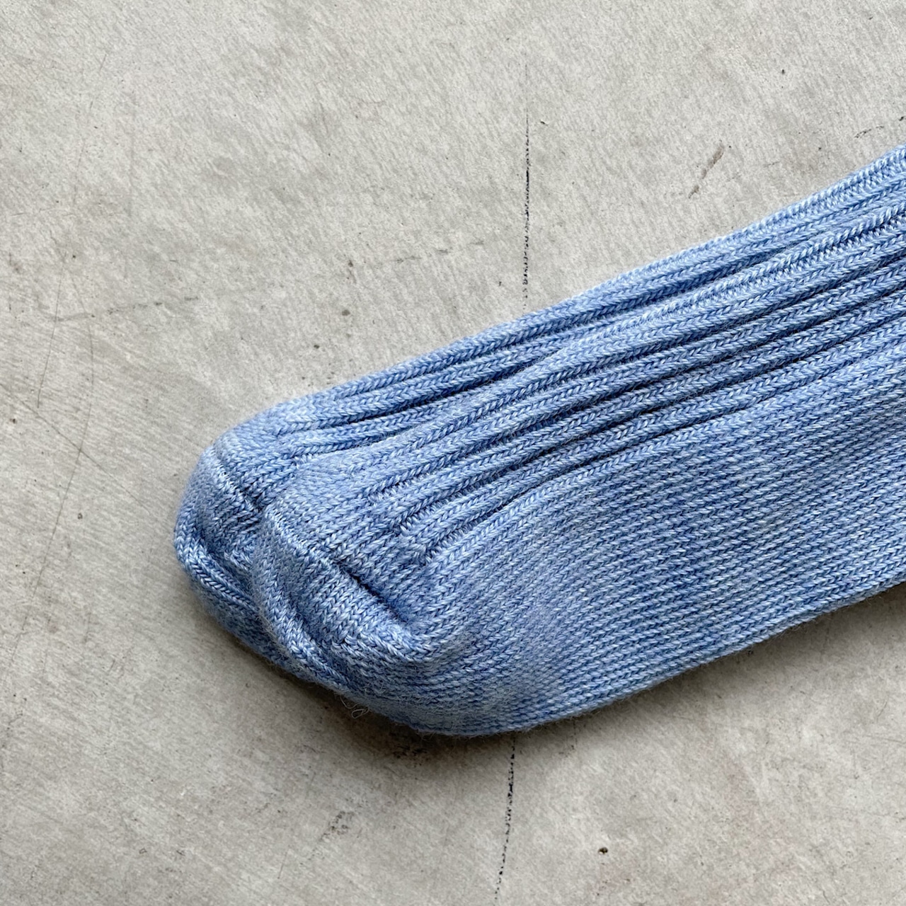 joha/wool ribsocks 【60019/l.blue】