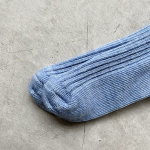 joha/wool ribsocks 【60019/l.blue】