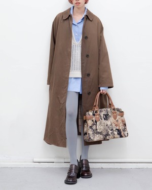 1960-70s Burberrys for Franz Sauer - single raglan gabardine coat