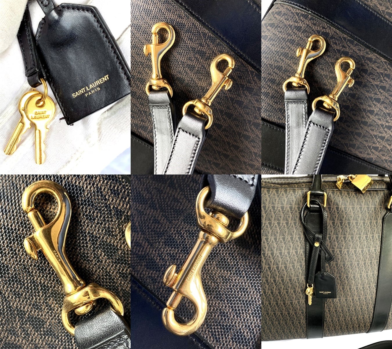 Saint Laurent Paris サンローラン YSL モノグラム クラシック