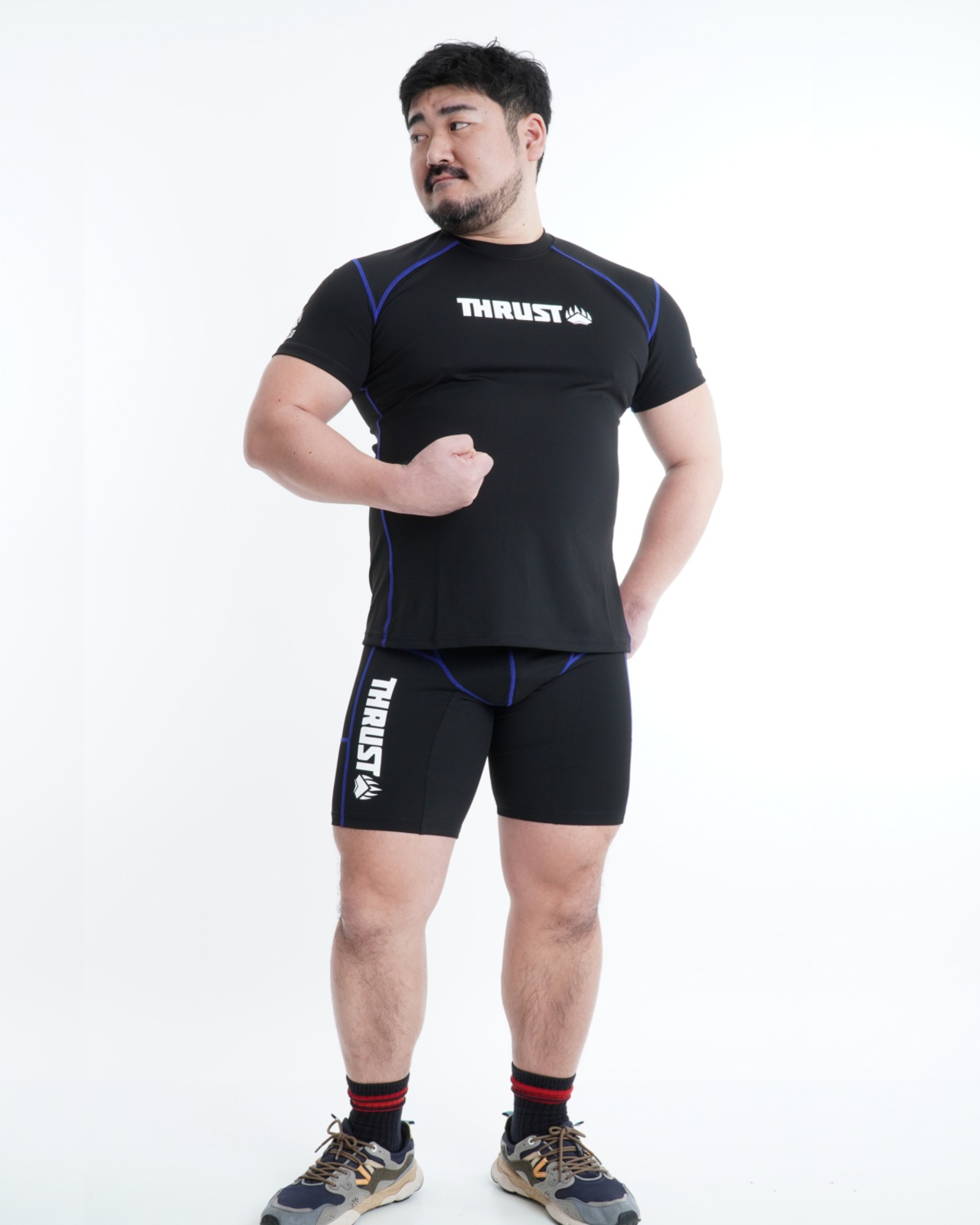 CORE+ソフトコンプレッションTシャツ・Midnight