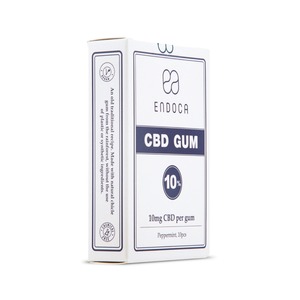 ENDOCA, CBDチューインガム 100mg CBD