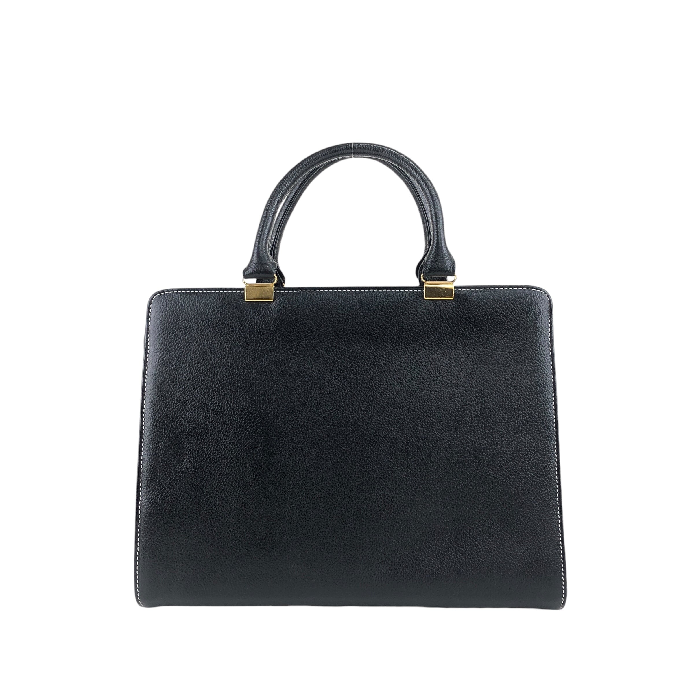 Yves Saint Laurent イヴ・サンローラン ハンドバッグ ブラック