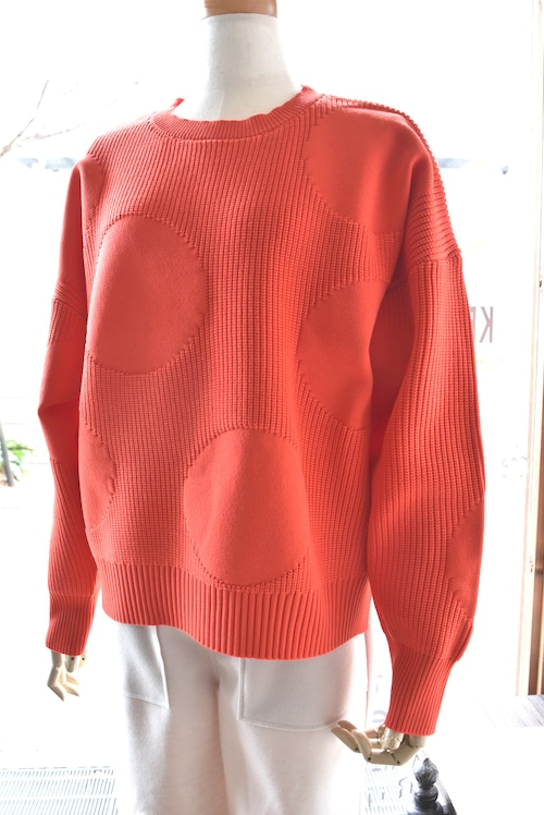 le chanter(ルシャンテ) 25A/W ビッグドットニットP/O