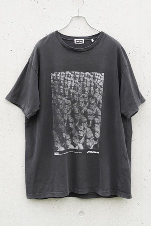 KITH × STAR WARS 40th Anniversary Stormtrooper Vintage Tee / Faded Black / XL