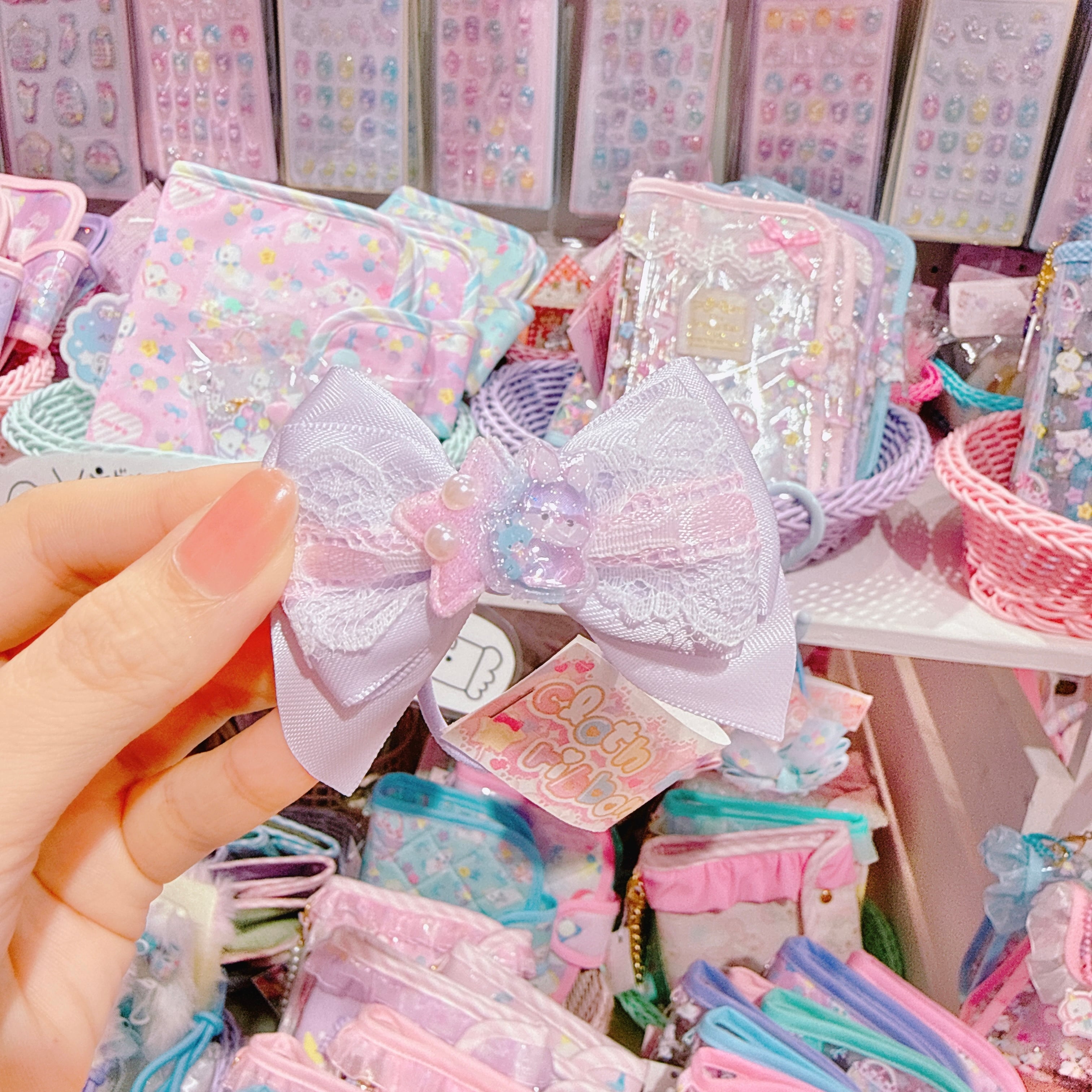 【C5】84-15レースヘアゴム