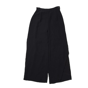 louis feraud　( 90's  licenced product).  side slit layered trousers　　　