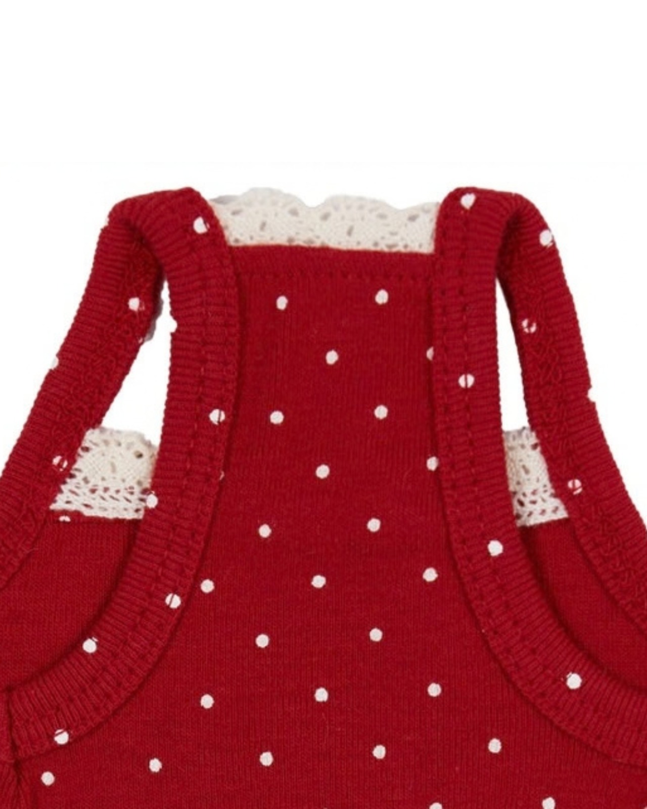 【予約】[ thesallyslaw ] Chloe Top｜Wine Dot - 9