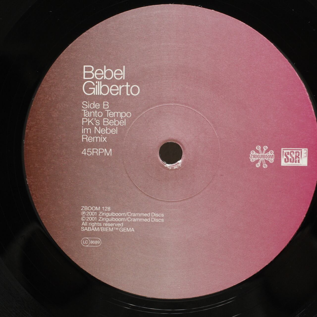 Bebel Gilberto / Tanto Tempo (Kruder Remixes) [ZBOOM 128] - 画像4