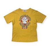 CAPTAIN SANTA キャプテンサンタ BIGプリント 半袖Tシャツ サイズ M /イエロー