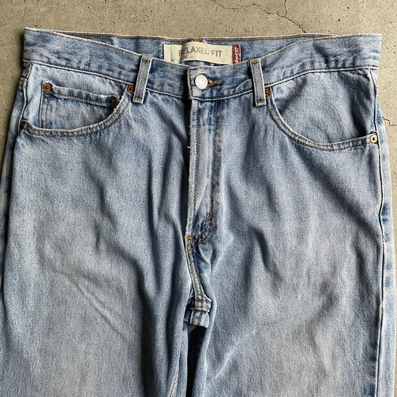 00年代 Levi's リーバイス 550 RELAXED FIT バギー テーパード デニム