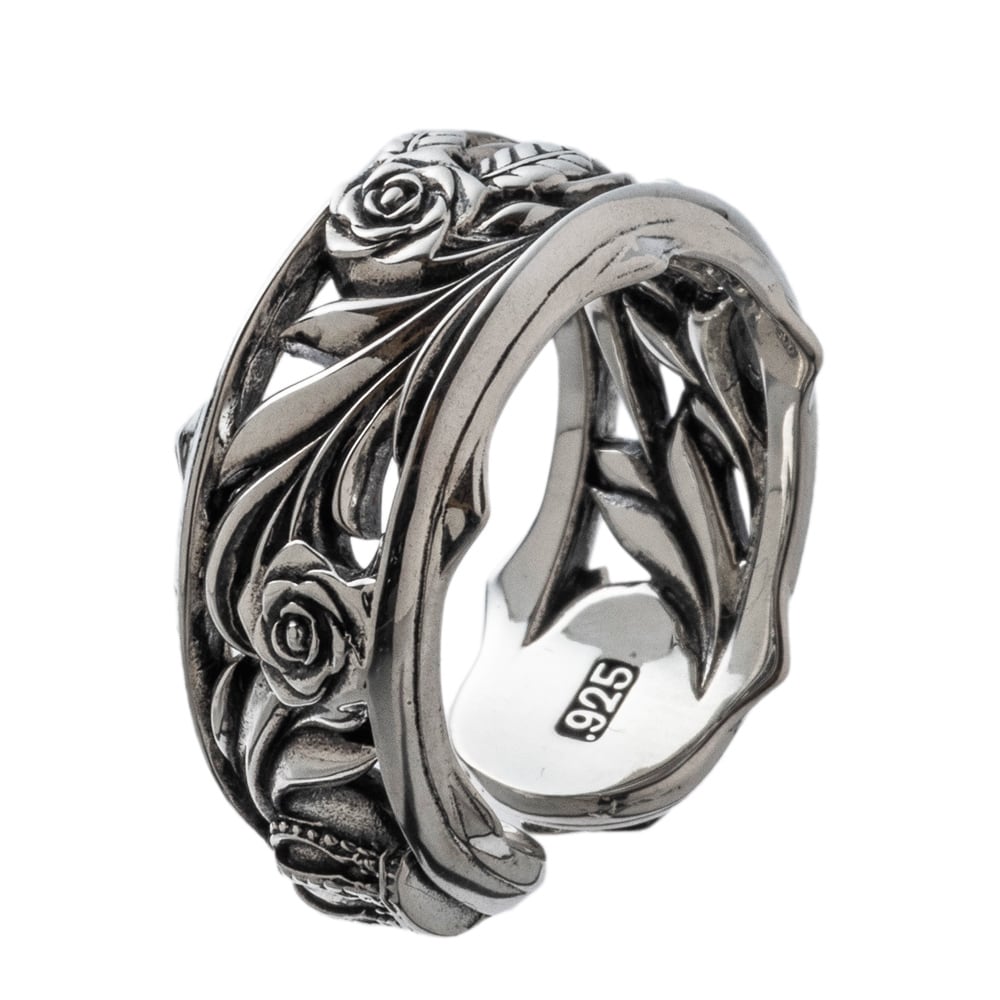 指輪売り上げランキング4位】ローズカフリング AKR0060 Rose cuff ring